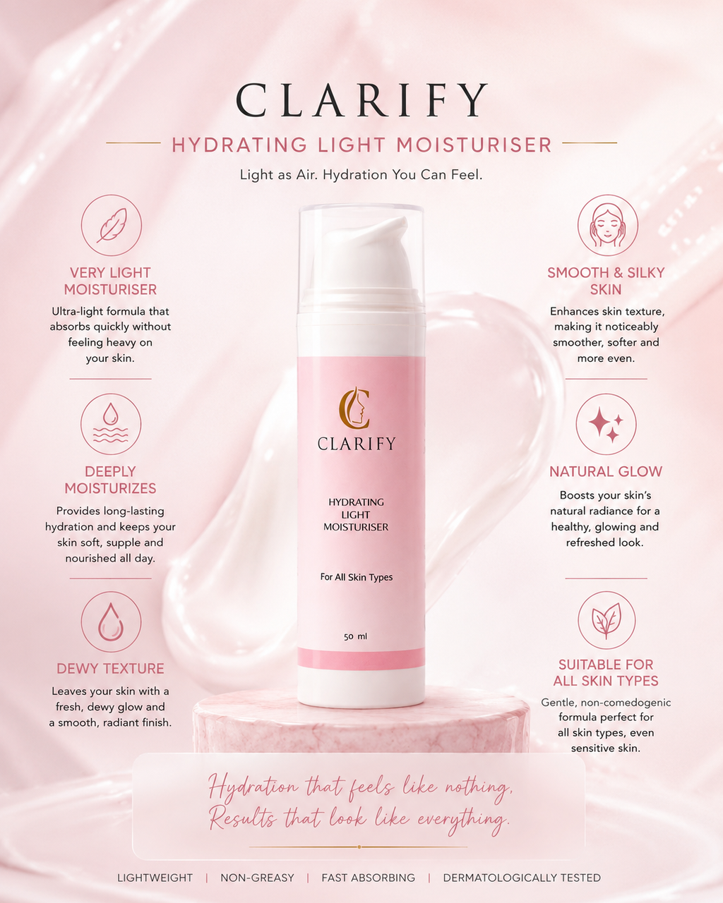 Clarify Hydrating Light Moisturiser